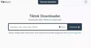 Tikmate Download Video Tiktok Tanpa Watermark Full HD Gratis