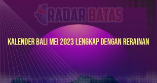 Kalender Bali Mei 2023 Lengkap Dengan Rerainan